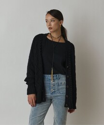 GRACE CONTINENTAL | オーバーニットカーディガン(カーディガン/ボレロ)