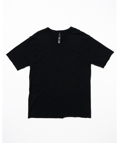 wjk(ダヴルジェイケイ)の「wide cut-off V-neck S/S(Tシャツ/カットソー・メンズ・ホワイト/ブラック・X-LARGE/LARGE/MEDIUM/SMALL)」の19枚目の写真