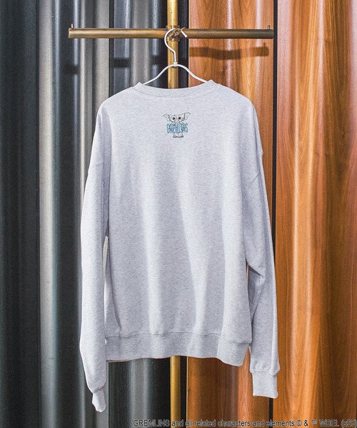ROSE BUD（ローズバッド）の「(ROSE BUD LIMITED)GREMLINS BIG SWEAT（スウェット・レディース・ライトグレー/バーガンディー/チャコールグレー・ONE SIZE）」の9枚目の写真