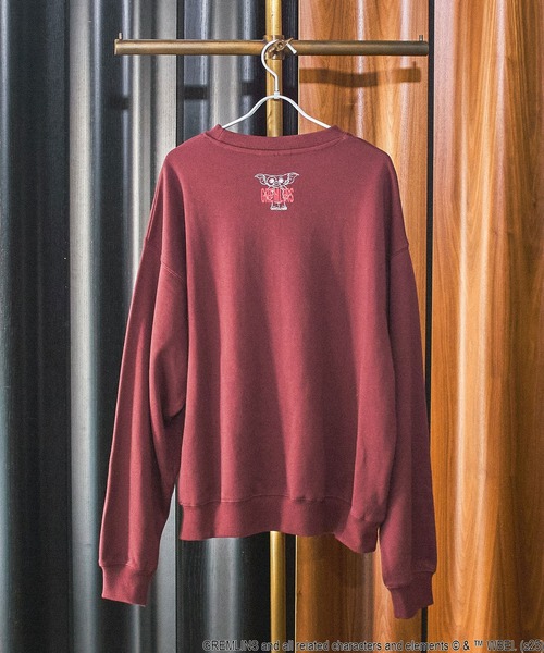 ROSE BUD（ローズバッド）の「(ROSE BUD LIMITED)GREMLINS BIG SWEAT（スウェット・レディース・ライトグレー/バーガンディー/チャコールグレー・ONE SIZE）」の11枚目の写真