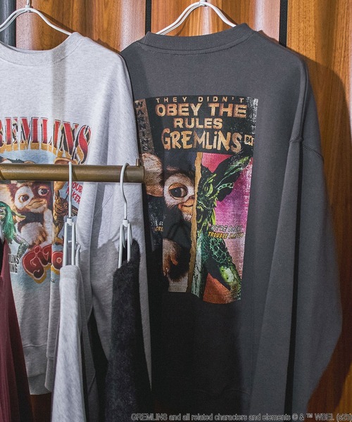 ROSE BUD（ローズバッド）の「(ROSE BUD LIMITED)GREMLINS BIG SWEAT（スウェット・レディース・ライトグレー/バーガンディー/チャコールグレー・ONE SIZE）」の14枚目の写真