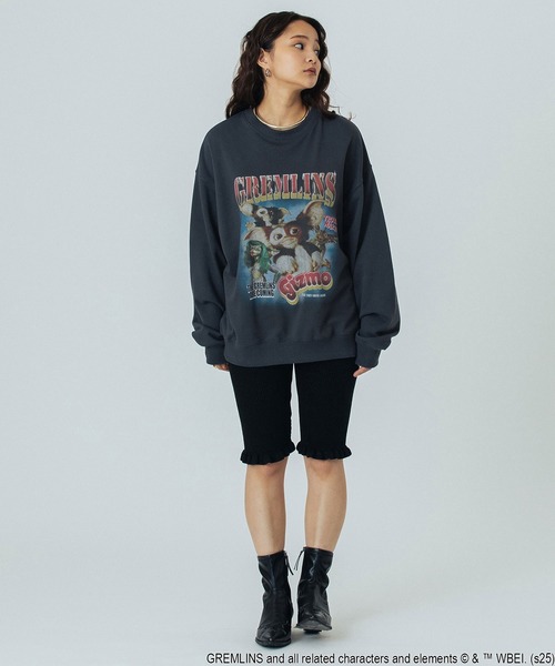ROSE BUD（ローズバッド）の「(ROSE BUD LIMITED)GREMLINS BIG SWEAT（スウェット・レディース・ライトグレー/バーガンディー/チャコールグレー・ONE SIZE）」の22枚目の写真