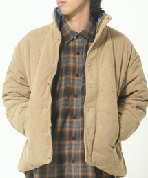 CORISCO（コリスコ）の「コーデュロイ 中綿スタンドブルゾン(M1)（ブルゾン）」