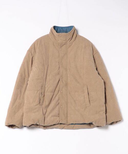 ROUGH TRADE(ラフトレード)の「コーデュロイ 中綿スタンドブルゾン(M1)(ブルゾン・メンズ・セージグリーン/ネイビー/ベージュ・LARGE/X-LARGE/MEDIUM)」の6枚目の写真