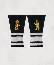 ROYAL FLASH | decka Quality socks/デカ クォリティソックス/Skater Socks / Embroidery / Kaiju(ソックス/靴下)