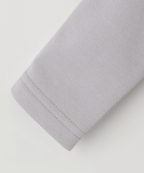 KP（ケーピー）の「ポシェット風アップリケ ラメ裏毛チュニック（チュニック・キッズ・アイボリー/ラベンダー・120cm/110cm/100cm/90cm/80ｃｍ）」の5枚目の写真