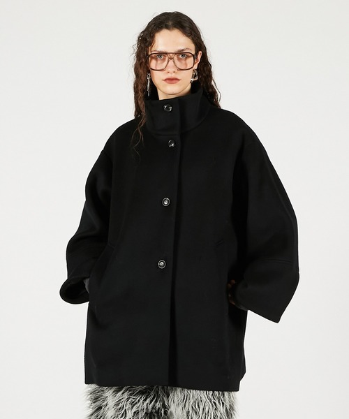 プランクプロジェクト　オーバーウールケープコート オーバーウールケープコート / Over Wool Cape Coat（チェスター