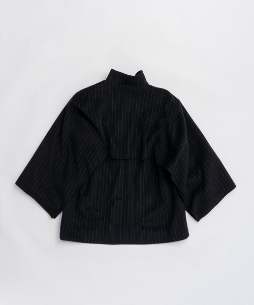 PRANK PROJECT（プランクプロジェクト）の「マルチウェイケープコート / Multiway Cape Coat（その他アウター・レディース・ネイビー/グレー/ブラック・FREE）」の16枚目の写真