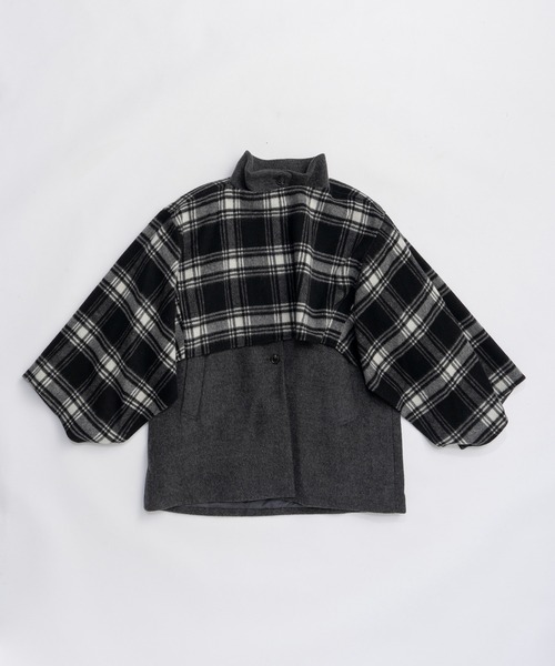 PRANK PROJECT（プランクプロジェクト）の「マルチウェイケープコート / Multiway Cape Coat（その他アウター・レディース・ネイビー/グレー/ブラック・FREE）」の13枚目の写真