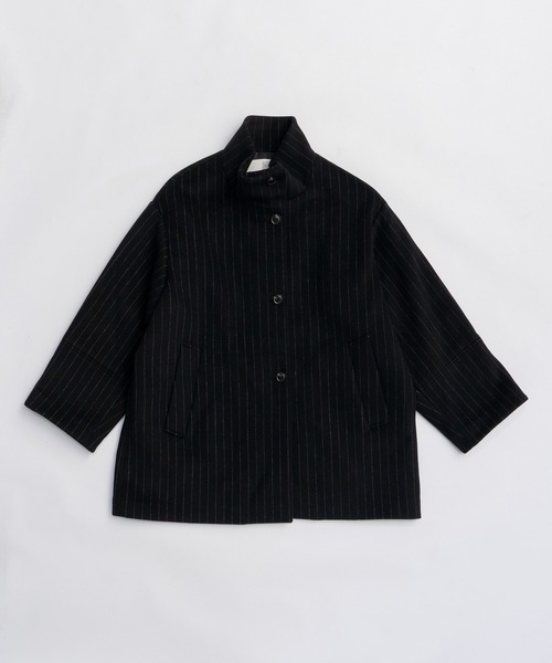 PRANK PROJECT（プランクプロジェクト）の「マルチウェイケープコート / Multiway Cape Coat（その他アウター・レディース・ネイビー/グレー/ブラック・FREE）」の19枚目の写真