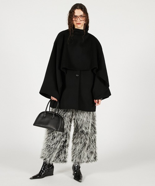 PRANK PROJECT（プランクプロジェクト）の「マルチウェイケープコート / Multiway Cape Coat（その他アウター・レディース・ネイビー/グレー/ブラック・FREE）」の22枚目の写真