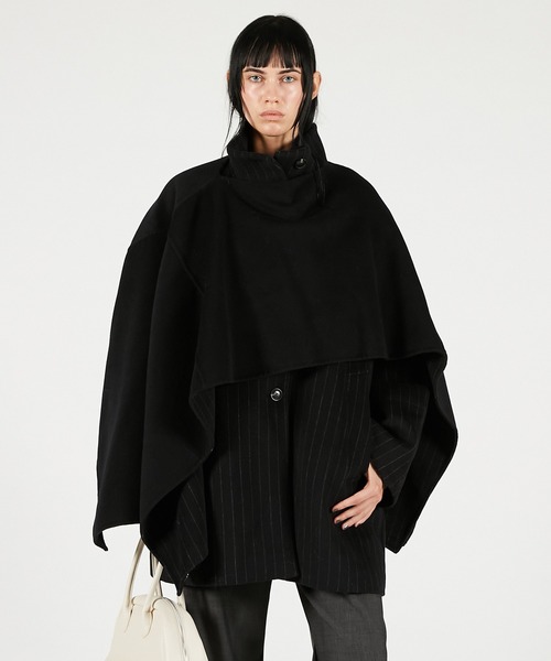 プランクプロジェクト　オーバーウールケープコート オーバーウールケープコート / Over Wool Cape Coat（チェスター
