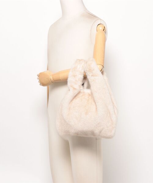 Gready Brilliant（グレディブリリアン）の「ファーマルシェバッグ（ショルダーバッグ・レディース・ブラウン/アイボリー・FREE）」の6枚目の写真