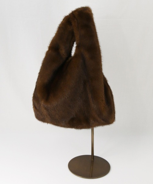 Gready Brilliant（グレディブリリアン）の「ファーマルシェバッグ（ショルダーバッグ・レディース・ブラウン/アイボリー・FREE）」の15枚目の写真