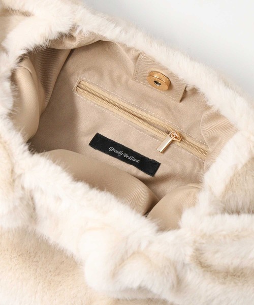 Gready Brilliant（グレディブリリアン）の「ファーマルシェバッグ（ショルダーバッグ・レディース・ブラウン/アイボリー・FREE）」の22枚目の写真