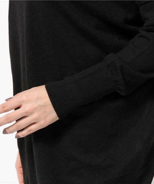MOUSSY(マウジー)の「wool blend dolman OP(ワンピース・レディース・カーキ/ブラック/ブラウン/トップグレー・FREE)」の8枚目の写真