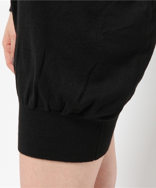 MOUSSY(マウジー)の「wool blend dolman OP(ワンピース・レディース・カーキ/ブラック/ブラウン/トップグレー・FREE)」の9枚目の写真
