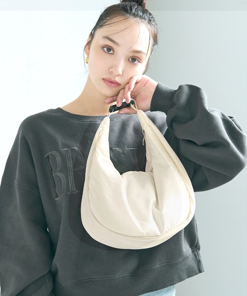 coca(coca)(コカ)の「2wayショルダーバッグ(ショルダーバッグ・レディース・ブラック/アイボリー・ONE SIZE)」の2枚目の写真