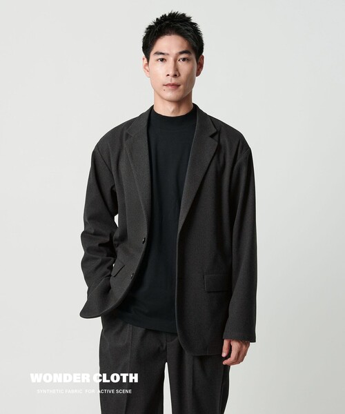 WONDER CLOTH カジュアル ジャケット -ストレッチ-（テーラード