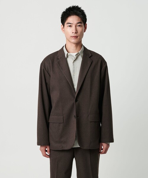 green label relaxing(グリーンレーベルリラクシング)の「WONDER CLOTH カジュアル ジャケット -ストレッチ-(テーラードジャケット・メンズ・グレー/ダークブラウン/ダークグレー・S/M/L/XL)」の11枚目の写真