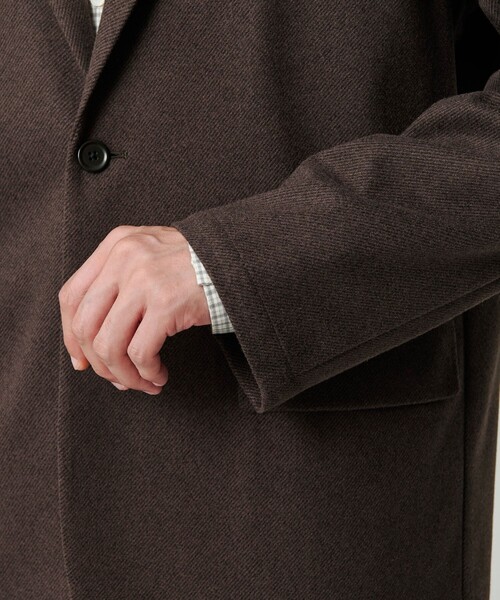 green label relaxing(グリーンレーベルリラクシング)の「WONDER CLOTH カジュアル ジャケット -ストレッチ-(テーラードジャケット・メンズ・グレー/ダークブラウン/ダークグレー・S/M/L/XL)」の16枚目の写真