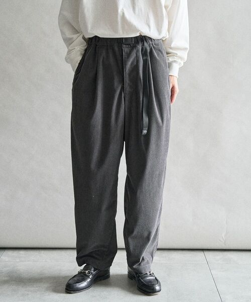 CRAFT STANDARD BOUTIQUE（クラフトスタンダードブティック）の「コーデュロイイージーワイドパンツ（その他パンツ・メンズ・ブラウン/ベージュ/グレー/ブラック・L/S/M）」の2枚目の写真