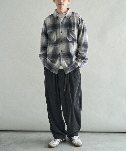 CRAFT STANDARD BOUTIQUE（クラフトスタンダードブティック）の「コーデュロイイージーワイドパンツ（その他パンツ・メンズ・ブラウン/ベージュ/グレー/ブラック・L/S/M）」の20枚目の写真