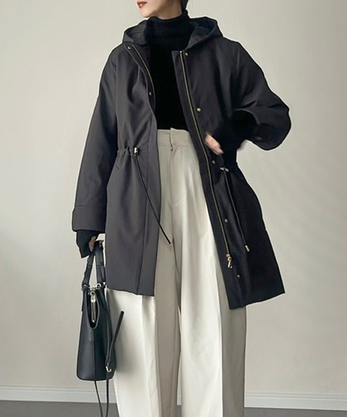 セール】【軽量／静電防止】sorona(R)撥水5WAYコート（ブルゾン