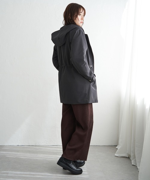 ikka（イッカ）の「【軽量／静電防止】sorona(R)撥水5WAYコート（ブルゾン・レディース・ブラウン/ベージュ/ブラック・M/L/S）」の13枚目の写真