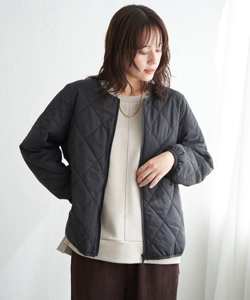 ikka（イッカ）の「【軽量／静電防止】sorona(R)撥水5WAYコート（ブルゾン・レディース・ブラウン/ベージュ/ブラック・M/L/S）」の18枚目の写真