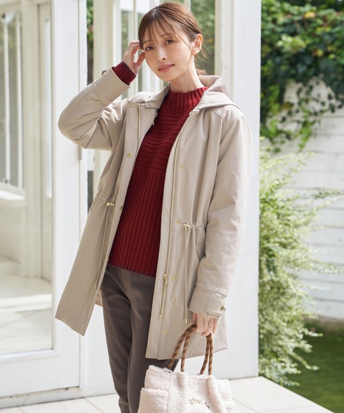 セール】【軽量／静電防止】sorona(R)撥水5WAYコート（ブルゾン