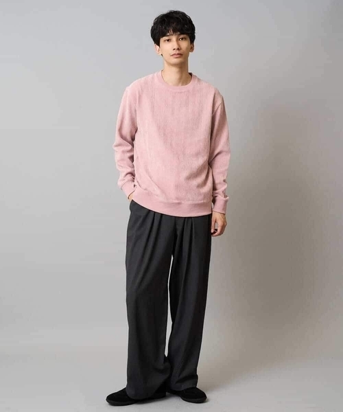 a.v.v(アーヴェヴェ)の「【毛玉になりにくい/ストレッチ】ツイルストレッチ切替オーバーパンツ【洗濯機で洗える】(その他パンツ・メンズ・ブラック/チャコールグレー・48/46)」の16枚目の写真