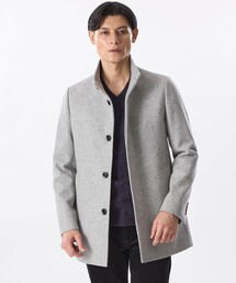 EPOCA UOMO（エポカウォモ）の「ツイルスタンドカラーミドルコート（その他アウター）」