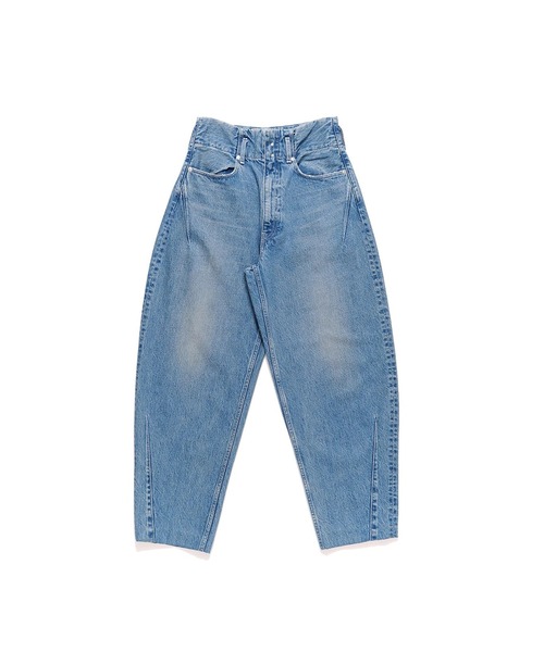 TANAKA(タナカ)の「TAPERED JEAN TROUSERS MID BLUE(デニムパンツ・メンズ・インディゴブルー・31/30/28)」の1枚目の写真