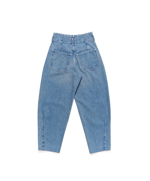 TANAKA(タナカ)の「TAPERED JEAN TROUSERS MID BLUE(デニムパンツ・メンズ・インディゴブルー・31/30/28)」の2枚目の写真
