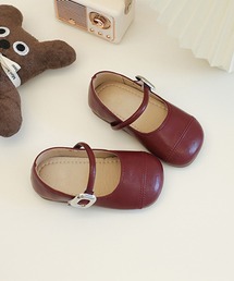 aimoha（アイモハ）の「【aimoha-KIDS-】キッズ ラウンドトゥストラップシューズ（バレエシューズ）」