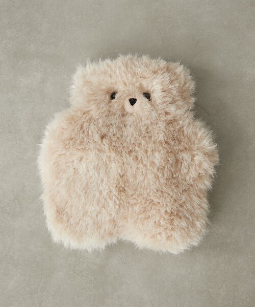 BIRTHDAY BAR（バースデイバー）の「【JOliJOli ジョリジョリ】テディウォーマーM（インテリア雑貨・レディース・ホワイト系その他/ホワイト/ブラウン・0）」の9枚目の写真