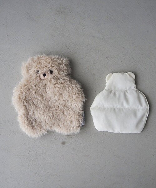 BIRTHDAY BAR（バースデイバー）の「【JOliJOli ジョリジョリ】テディウォーマーM（インテリア雑貨・レディース・ホワイト系その他/ホワイト/ブラウン・0）」の7枚目の写真