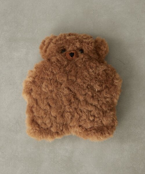 BIRTHDAY BAR（バースデイバー）の「【JOliJOli ジョリジョリ】テディウォーマーM（インテリア雑貨・レディース・ホワイト系その他/ホワイト/ブラウン・0）」の6枚目の写真