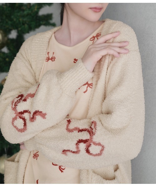 PEACH JOHN（ピーチジョン）の「ホイップリーホリデイカーディガン（その他ルームウェア・レディース・レッド/アイボリー・ONE SIZE）」の19枚目の写真