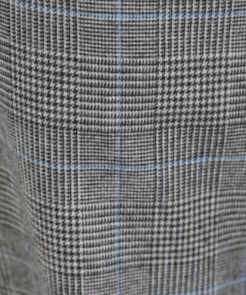 DRESKIP（ドレスキップ）の「【あったか】クラシカルなチェック柄 裏起毛カーブパンツ（その他パンツ・レディース・グレー系1/ベージュ系1・01/02/03/04）」の6枚目の写真