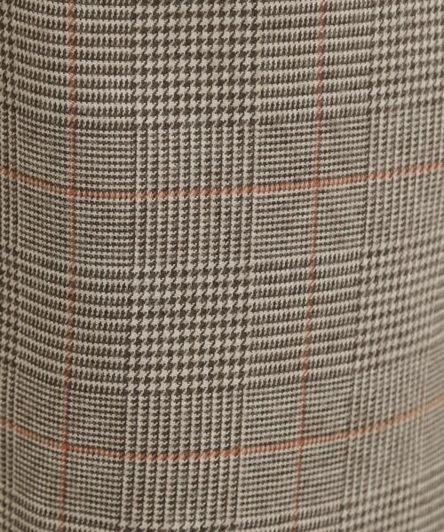 DRESKIP（ドレスキップ）の「【あったか】クラシカルなチェック柄 裏起毛カーブパンツ（その他パンツ・レディース・グレー系1/ベージュ系1・01/02/03/04）」の10枚目の写真