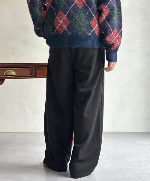 CPCM(シーピーシーエム)の「フェイクウールベルテッドスラックス(その他パンツ・メンズ・ブラック/ブラウン系その他/グレー/ブラウン・MEDIUM/LARGE)」の10枚目の写真