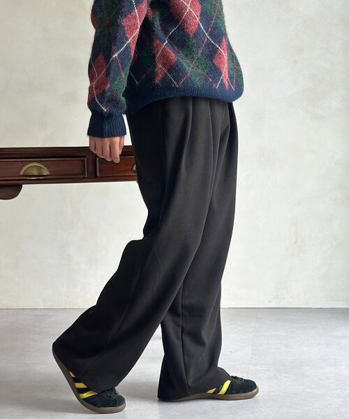 CPCM(シーピーシーエム)の「フェイクウールベルテッドスラックス(その他パンツ・メンズ・ブラック/ブラウン系その他/グレー/ブラウン・MEDIUM/LARGE)」の11枚目の写真