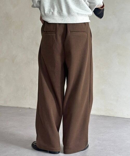 CPCM(シーピーシーエム)の「フェイクウールベルテッドスラックス(その他パンツ・メンズ・ブラック/ブラウン系その他/グレー/ブラウン・MEDIUM/LARGE)」の22枚目の写真