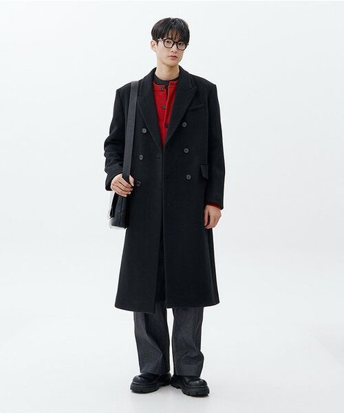 MUSINSA STANDARD（ムシンサスタンダード）の「[ヒートタンダード] クルーネック長袖Tシャツ [ブラック]（Tシャツ/カットソー・メンズ・その他・SMALL/MEDIUM/LARGE/X-LARGE/XX-LARGE/XXX-LARGE）」の8枚目の写真