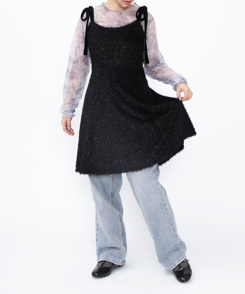 PUNYUS（プニュズ）の「レギュラーデニムパンツ（デニムパンツ・レディース・ブラック/ライトブルー・2/1/5/4/3）」の4枚目の写真