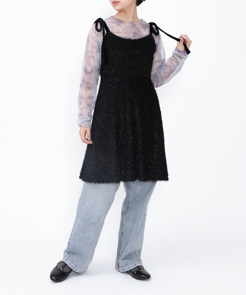 PUNYUS（プニュズ）の「レギュラーデニムパンツ（デニムパンツ・レディース・ブラック/ライトブルー・2/1/5/4/3）」の5枚目の写真