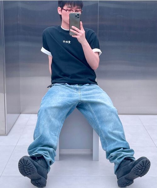 MUSINSA STANDARD（ムシンサスタンダード）の「[クールタンダード] レギュラーフィットデニムパンツ [ライトインディゴ]（デニムパンツ・メンズ・その他・40/38/42/36/34/32/30/31/26/27/28/29/33）」の9枚目の写真