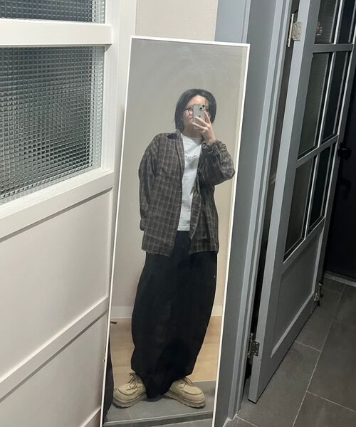 TOFFEE（トフィー）の「モアワイドデニムパンツ (ディープグレー)（デニムパンツ・メンズ・その他・SMALL/MEDIUM/LARGE/X-LARGE）」の7枚目の写真